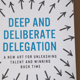 Deep and deliberate delegation